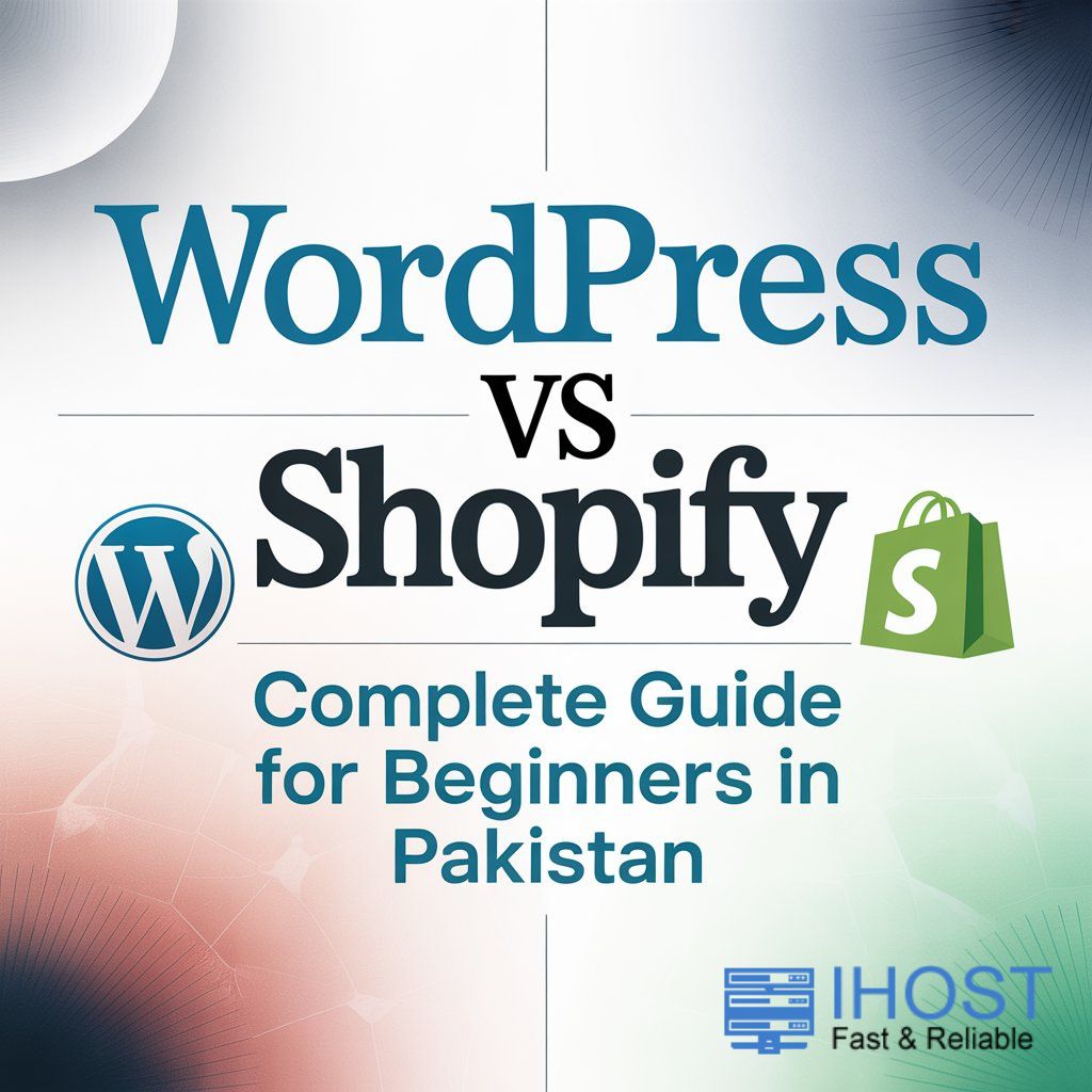 WordPress vs Shopify eCommerce website comparison for online stores by iHost