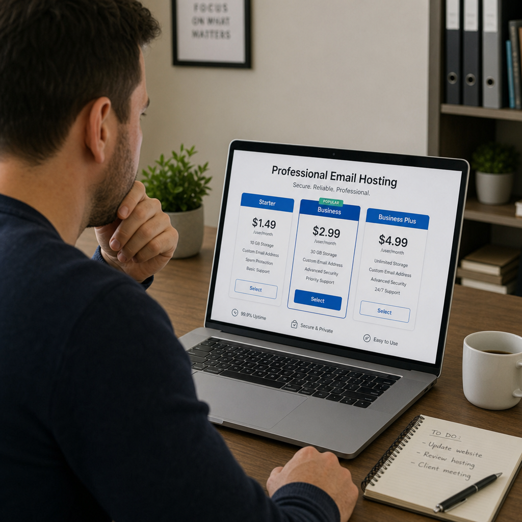 affordable email hosting